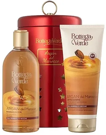 Bottega Verde Argan Del Marocco Box (sh/gel/400ml + b/lot/200ml + box/1pcs) Komplet