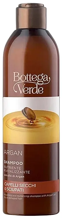 Bottega Verde Argan Nourishing and Revitalising Shampoo Hranjivi i revitalizujući šampon sa arganovim uljem