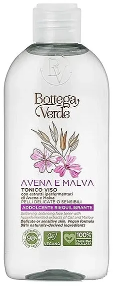 Bottega Verde Avena &amp; Malva Face Toner Tonik za lice