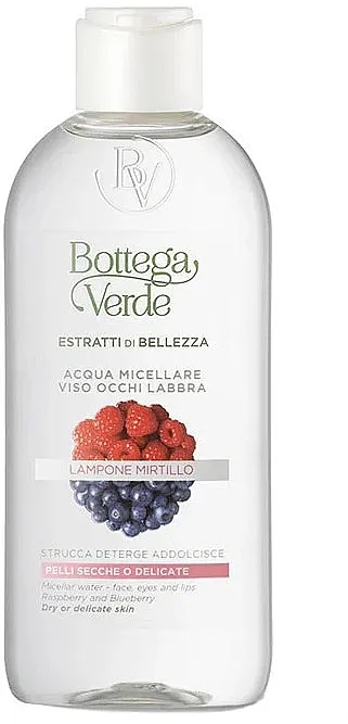 Bottega Verde Beauty Extracts Raspberry And Blueberry Micellar Water Micelarna voda sa malinom i borovnicom