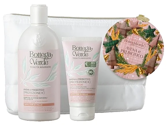 Bottega Verde Gift (sh/gel/400ml + h/cr/75ml + bag/1pc) Set