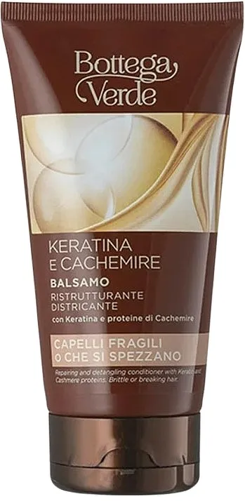 Bottega Verde Keratina e Cachemire Repairing and Detangling Conditioner Regenerativni balzam sa keratinom i proteinima