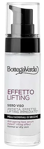 Bottega Verde Lifting Effect Anti-Ageing Face Serum Serum protiv starenja za lice