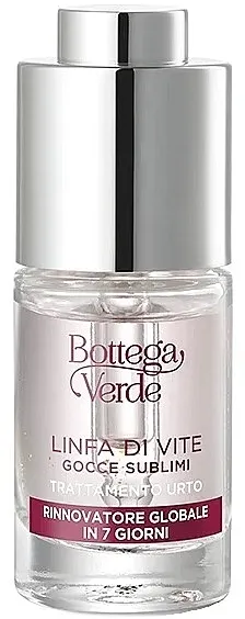 Bottega Verde Linfa Di Vite Shock Treatment Kapi za lice sa peptidima i sokom od grožđa