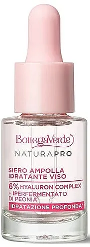 Bottega Verde Natura Pro Face Serum With 6% Hyaluron Complex Hidratantni serum za lice