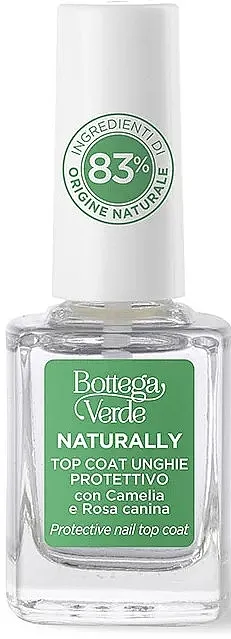 Bottega Verde Naturally Protective Nail Top Coat Završni premaz za nokte