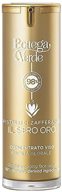 Bottega Verde Pistilli Di Zafferano Global Anti-Aging Face Serum Serum za lice