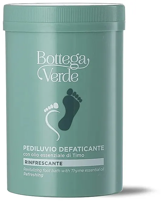 Bottega Verde Revitalizing Foot Bath So za stopala sa eteričnim uljem od majčine dušice