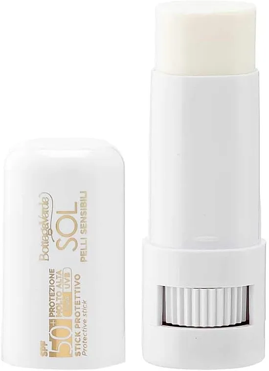 Bottega Verde Sol Sensitive Protective Stick SPF50+ Stik za zaštitu od sunca za osetljivu kožu