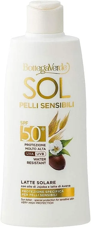 Bottega Verde Sol Sensitive Sun Lotion SPF50+ Balzam za zaštitu od sunca za osetljivu kožu