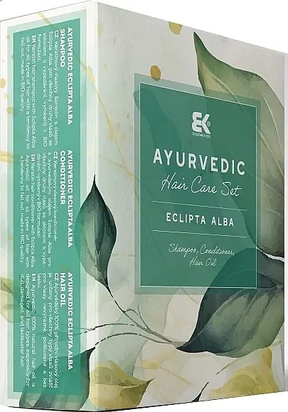 Brazil Keratin Eclipta Alba Ayurvedic (shm/300ml + cond/300ml + h/oil/50ml) Set za kosu