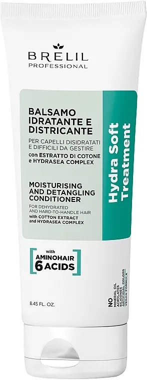 Brelil Hydra Soft Treatment Moisturising And Detangling Conditioner Hidratantni regenerator za kosu