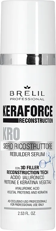 Brelil Keraforce KR0 Rebuilder Serum Obnavljajući serum za kosu