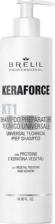 Brelil Keraforce KT1 Universal Technical Prep Shampoo Pripremni šampon za kosu
