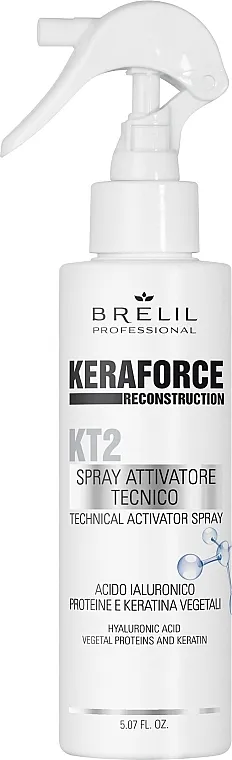 Brelil Keraforce KT2 Technical Activator Spray Aktivirajući sprej za kosu