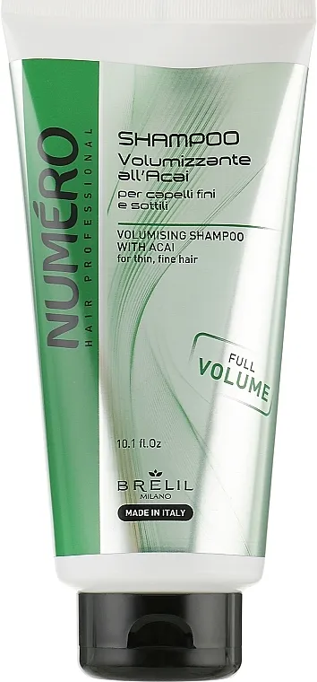 Brelil Numero Volumising Shampoo Acai šampon za volumen