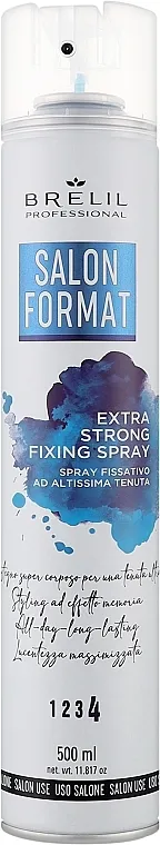 Brelil Salon Format Extra Strong Fixing Spray Sprej za ekstra jako pričvršćivanje