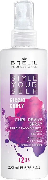 Brelil Style Yourself Curly Revive Spray Sprej za kovrdžavu kosu