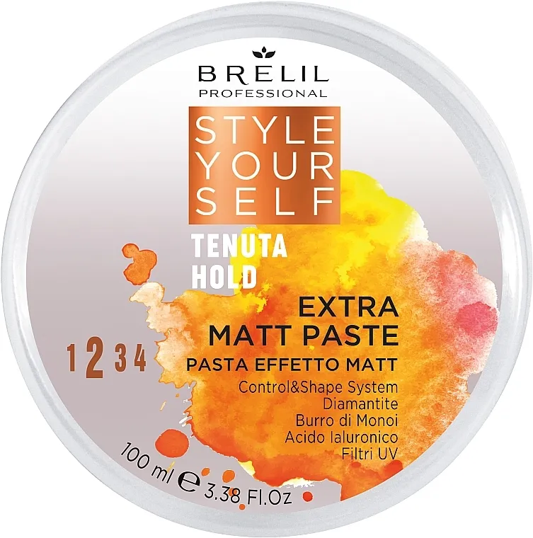 Brelil Style Yourself Hold Extra Matt Paste Pasta za oblikovanje kose sa mat efektom