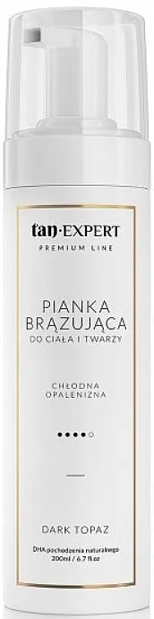 Bronzajuća pena TanExpert Premium Line Dark Topaz Self-Tanning Foam