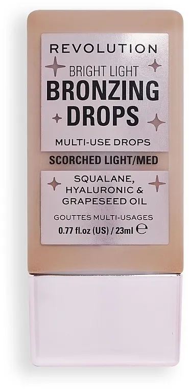 Bronzer Makeup Revolution Bright Light Bronzing Drops