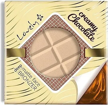 Bronzer u prahu za lice Lovely Creamy Chocolate Deep Matte Bronze