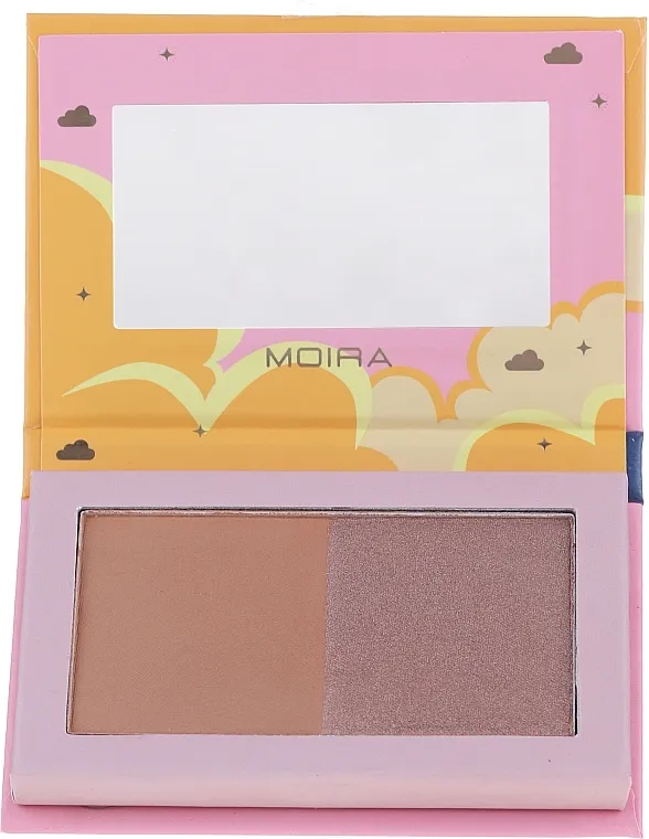 Bronzer za lice Moira Golden Rays Bronzed Goddess Duo