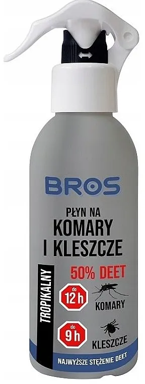 Bros 50% Deet Sprej protiv komaraca i krpelja