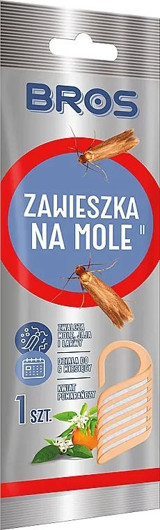Bros Moth Hanger Orange Blossom Mirisni privezak protiv moljaca sa mirisom narandžinog cveta