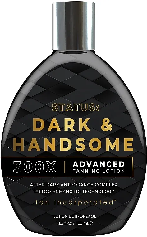 Brown Sugar Status: Dark &amp; Handsome 300X Advanced Tanning Lotion Losion za solarijum za muškarce