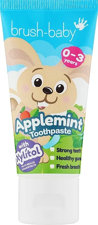 Brush-Baby Toothpaste Dječja pasta za zube "Applemint", 0-3 godine