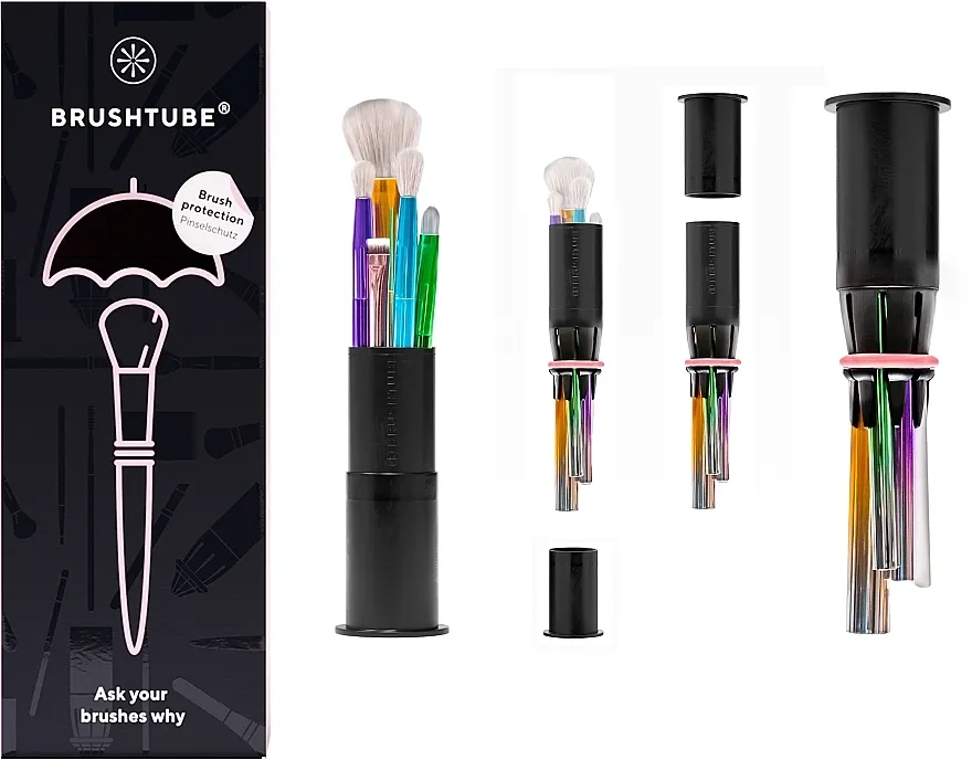 Brushtube Držač za četkice, smack-black