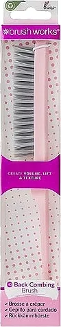 Brushworks Back Comb Brush Četka za oblikovanje kose