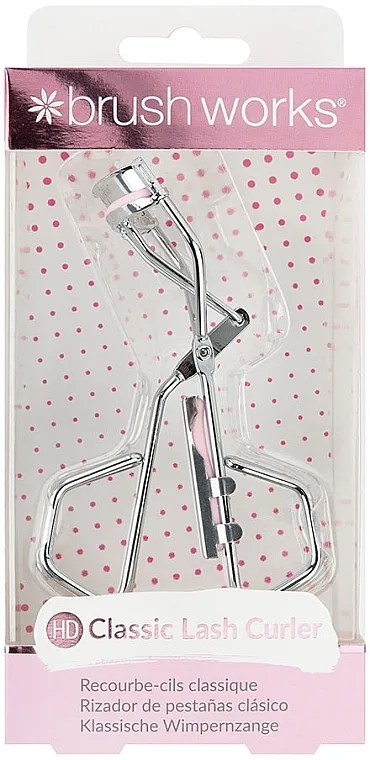 Brushworks Classic Lash Curler Silver &amp; Pink Uvijač trepavica, klasični,