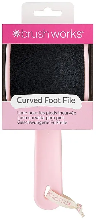 Brushworks Curved Foot File Turpija za pedikir