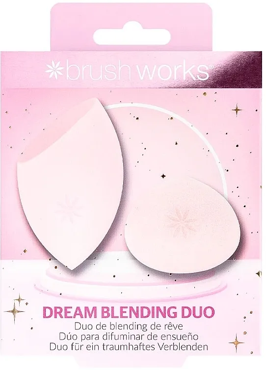 Brushworks Dream Blending Duo Set sunđera za šminkanje, 2 kom.