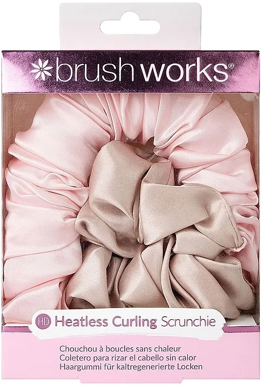 Brushworks Heatless Curling Scrunchie Gumica za uvijanje kose