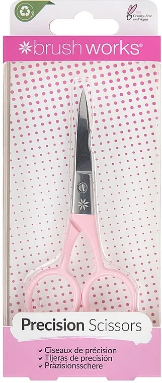 Brushworks Precision Manicure Scissors Makaze za manikir od nerđajućeg čelika