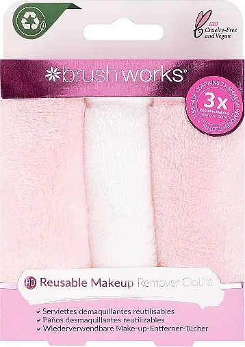 Brushworks Reusable Makeup Remover Cloths Maramice za čišćenje lica