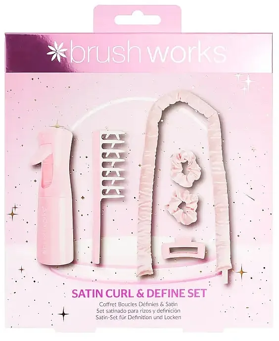 Brushworks Satin Define &amp; Curl Set Set, 6 delova