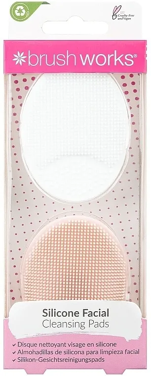 Brushworks Silicone Cleansing Pads Sunđer za čišćenje lica