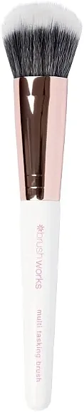 Brushworks White &amp; Gold Multi Tasking Brush Univerzalna četka za šminkanje