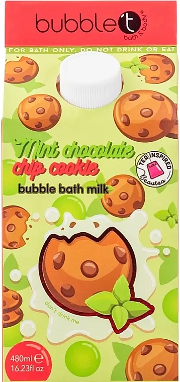 Bubble T Mint Chocolate Bubble Bath Milk Mlijeko-pjena za kupku "Mint čokolada"