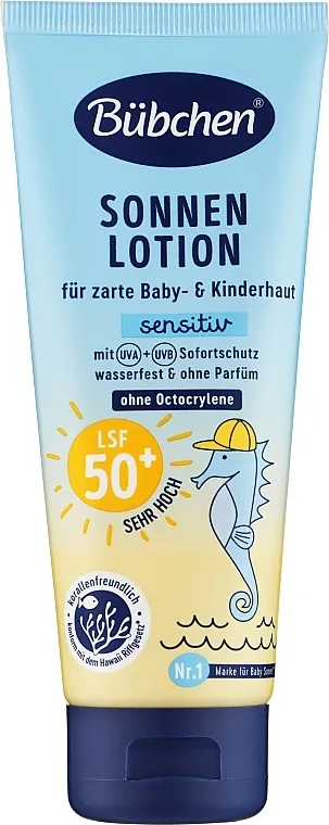 Bubchen Sensitive Mleko za zaštitu od sunca SPF50