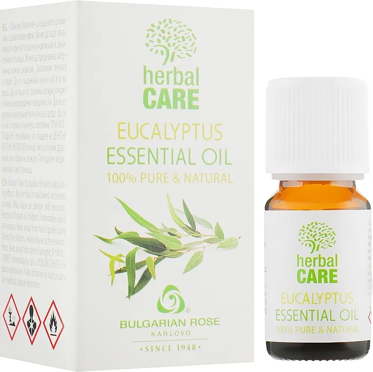 Bulgarian Rose Eucalyptus Essential Oil Eterično ulje "Eukaliptus"