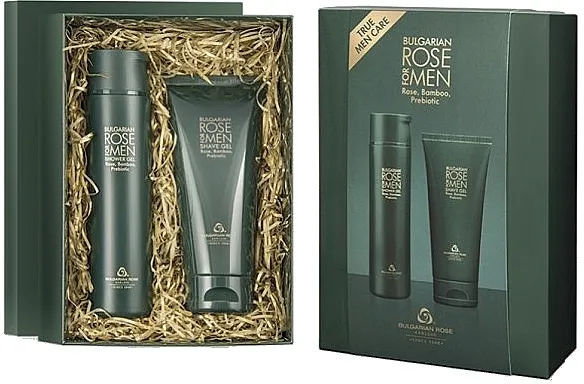 Bulgarian Rose For Men (sh/gel/250ml + shave/gel/200ml) Set