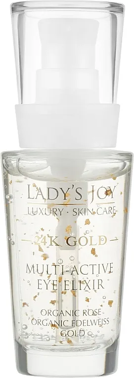 Bulgarian Rose Lady’s Joy Luxury 24K Gold Multi-Active Eye Elixir Eliksir za oko očiju