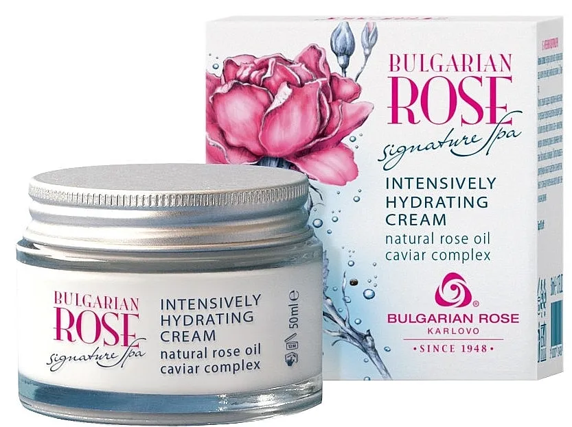 Bulgarian Rose Signature Spa Intensively Hydrating Cream Intenzivna hidratantna krema