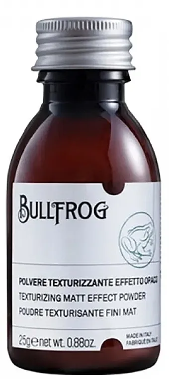 Bullfrog Texturising Matt Effect Powder Puder za oblikovanje kose