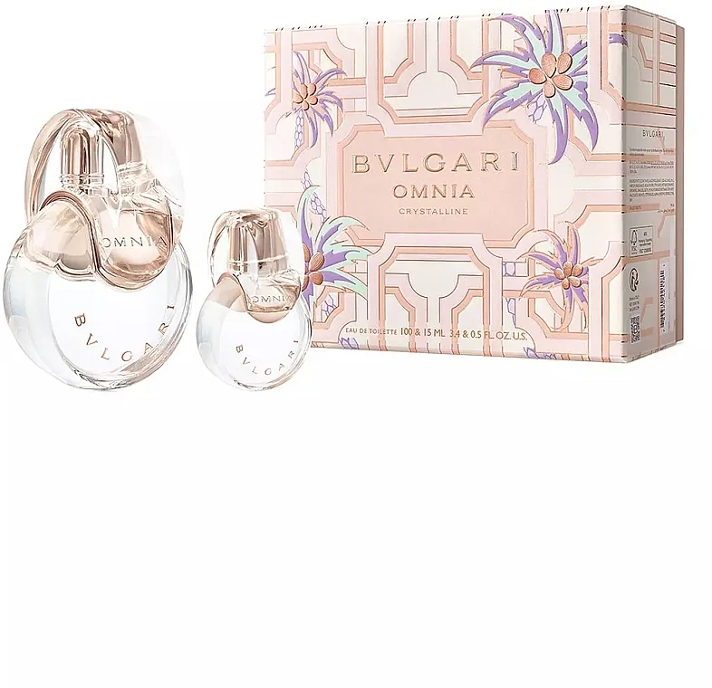 Bvlgari Omnia Crystalline Set (edt/100ml + edt/15ml)